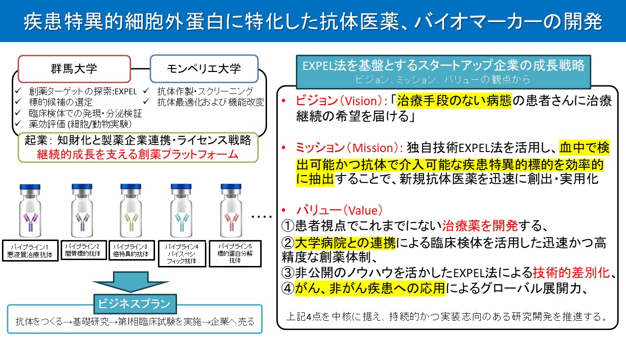 疾患特異的細胞外蛋白に特化した抗体医薬、バイオマーカーの開発